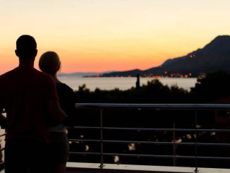 Pareja de vacaciones