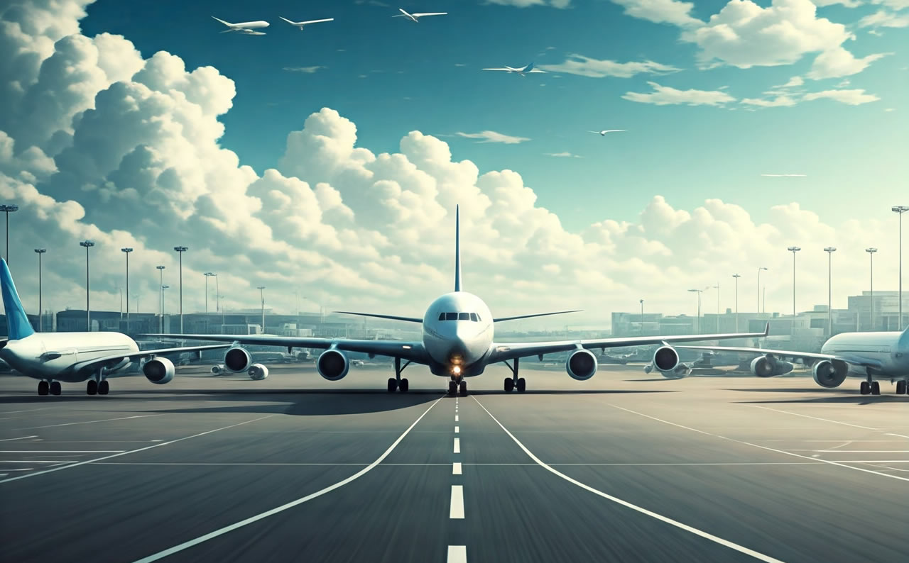 aviones aeropuertos